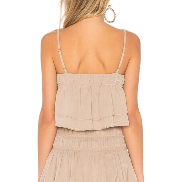 Tularosa Stella Tiered Crop Top Mauve M NWT - Picture 9 of 9